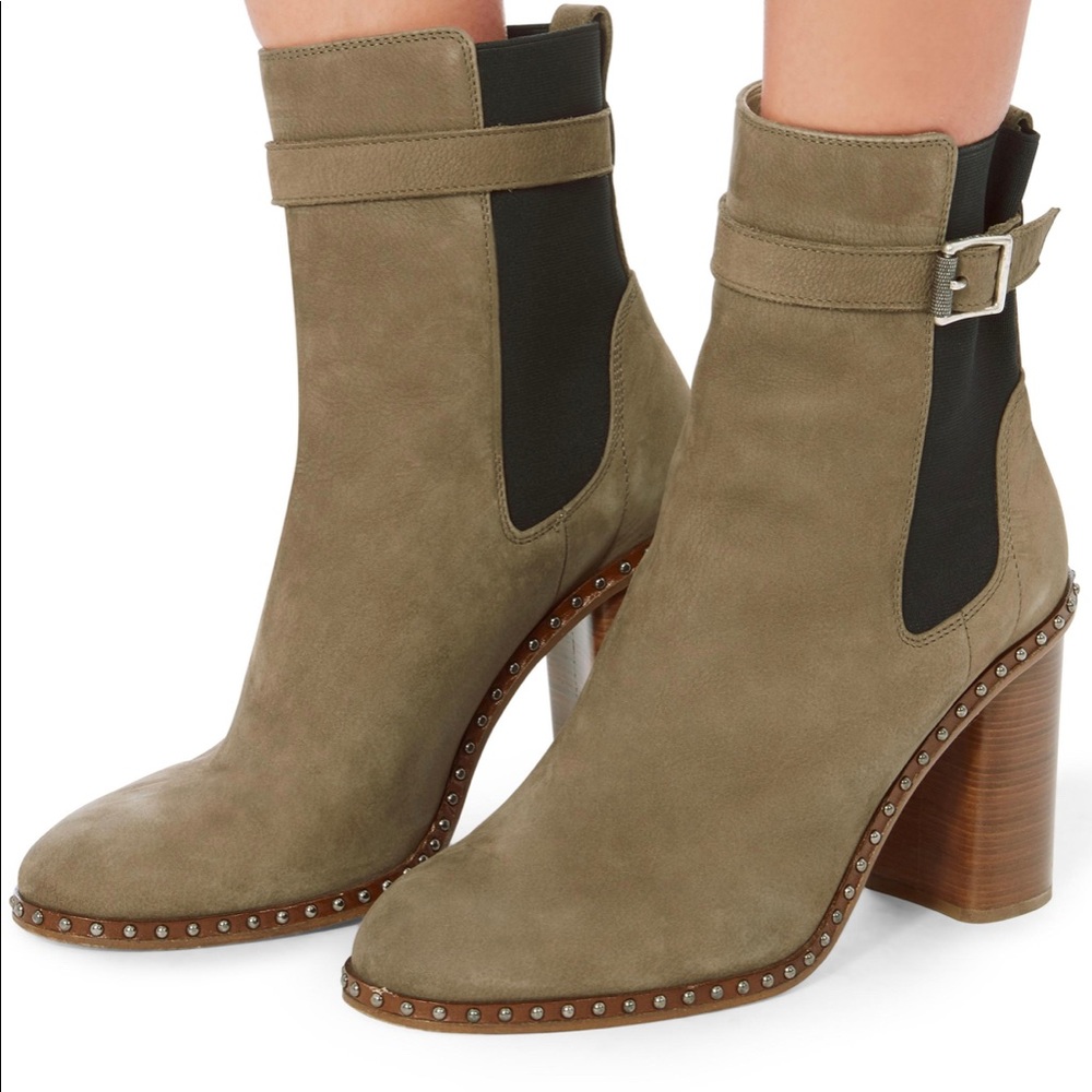 Rag and Bone Romi militaraire studded boots